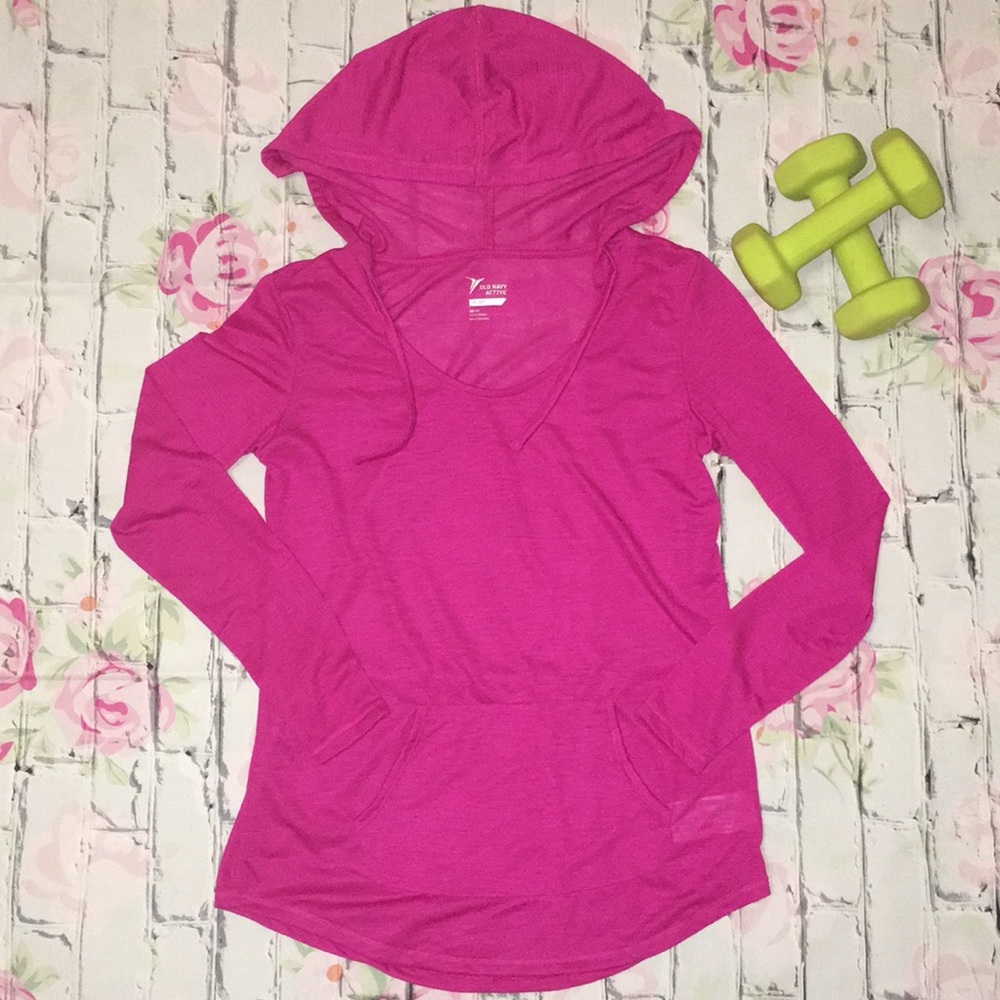 Circle Hem Lightweight Hoodie